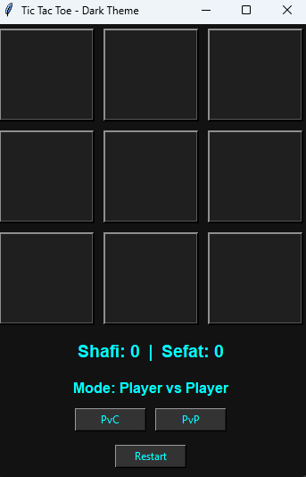 Player vs Player Mode